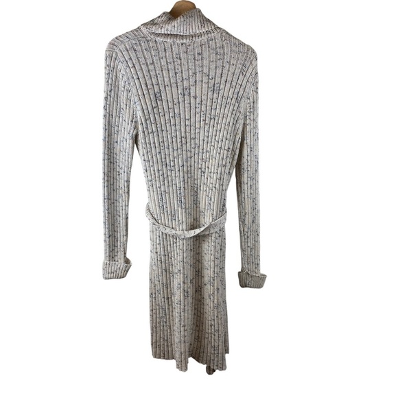 Polo Jeans Women’s Ribbed Belted Long Cardigan XL - Picture 3 of 9